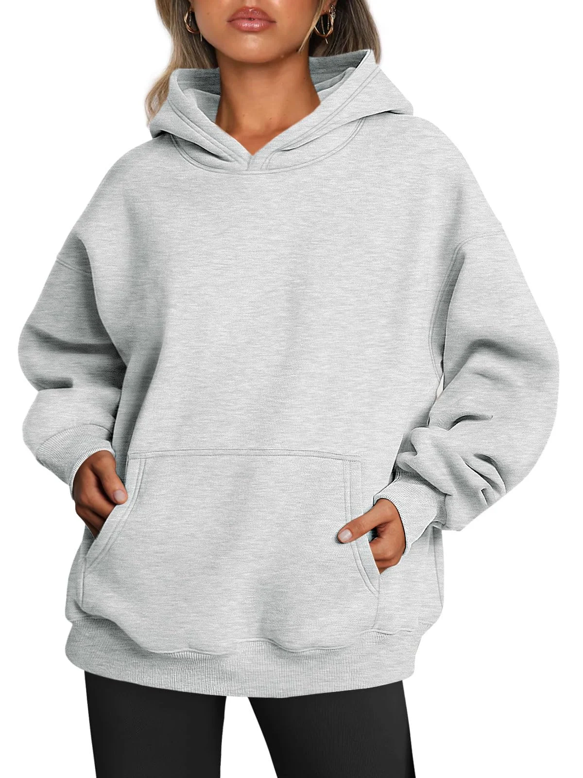 Basic Pullover Sweatshirt Hoodie