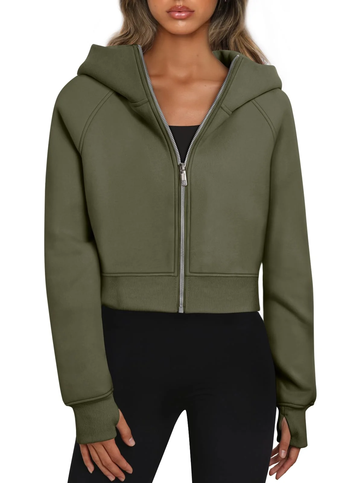 Casual Full-Zip Hoodie Jacket