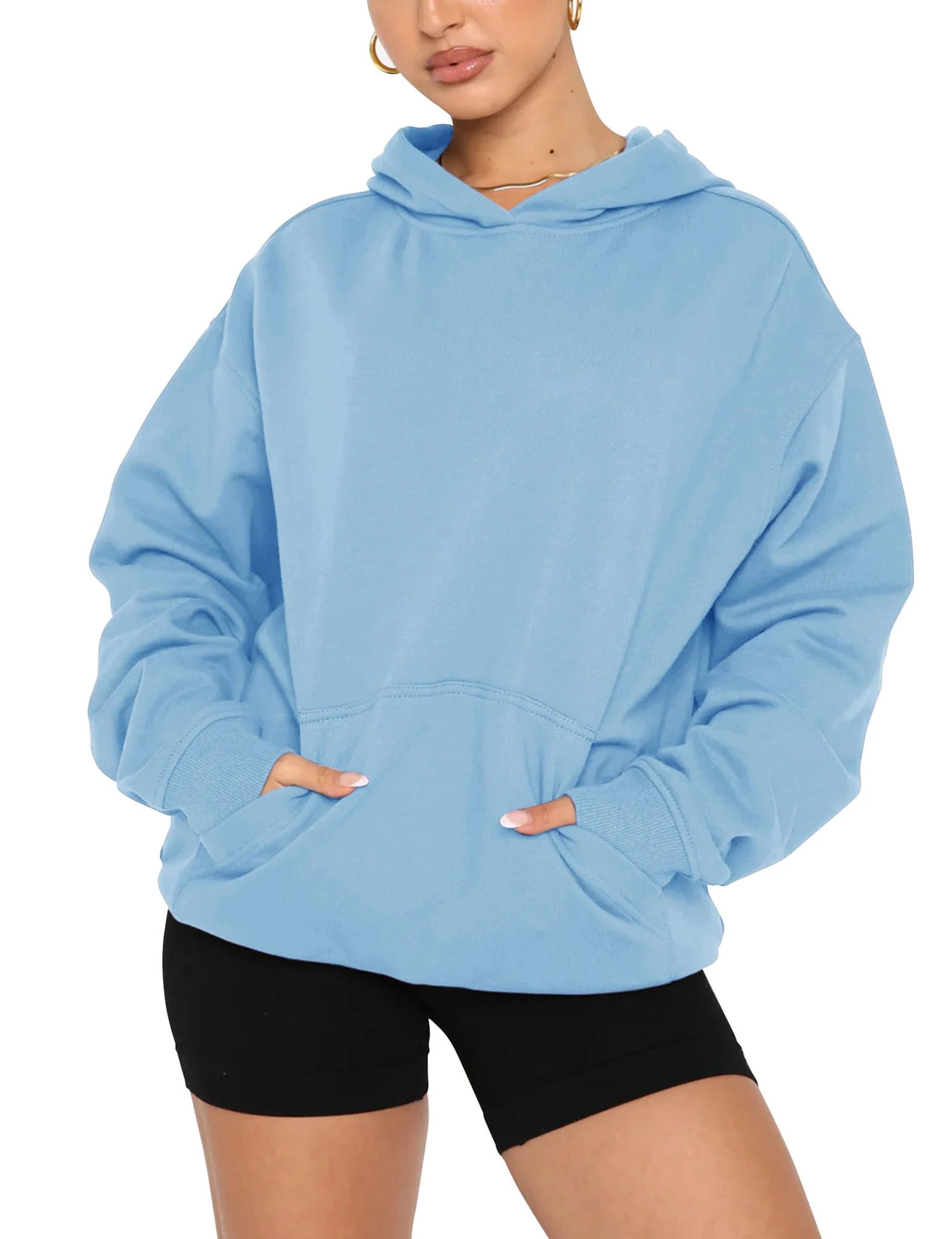 Oversized Hoodie with Pocket